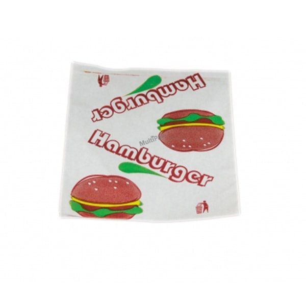 opakowanie papierowe hamburger